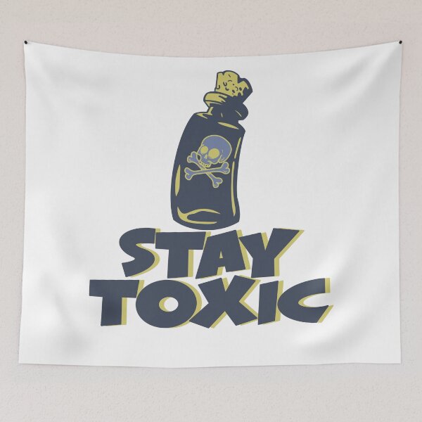 Item preview, Toxicity  designed and sold by Bad Signal Studios .