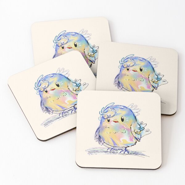 Item preview, Colorful watercolor bird designed and sold by Kreativa1.