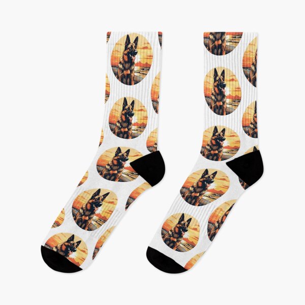 Item preview, German Shepherd Dog Sunset  designed and sold by ArtFromBeyond.
