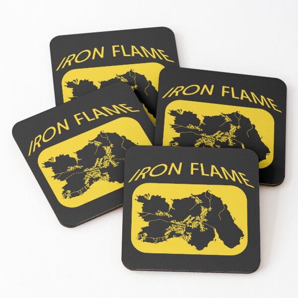 Item preview, Iron Flame Map Yellow designed and sold by TheFantazyForge.