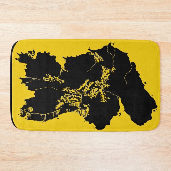 Item preview, Iron Flame Map Yellow designed and sold by TheFantazyForge.