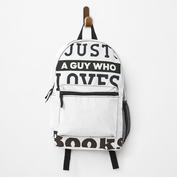 Item preview, Just a Guy who Loves Books, Book Lovers, Gifts for Book Lovers, Gifts for Him designed and sold by happiness1000.