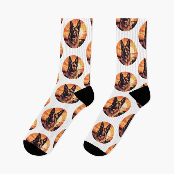 Item preview, German Shepherd Dog Sunset  designed and sold by ArtFromBeyond.