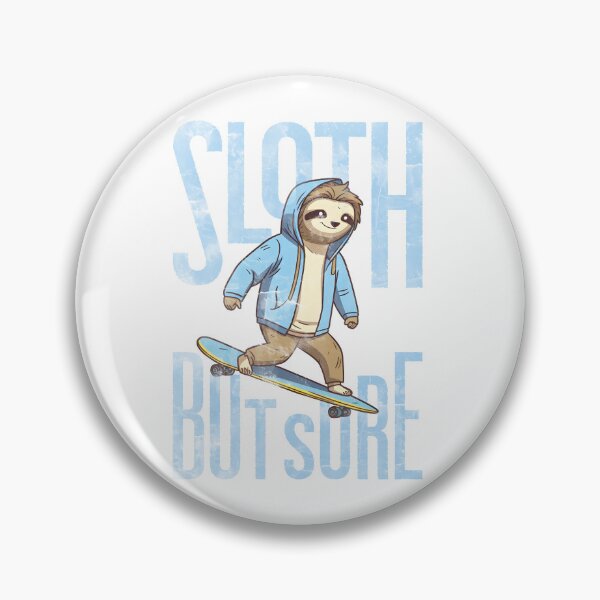Item preview, Surfer Sloth surfing a Surfskate, skateboard. designed and sold by kongkorakrich.