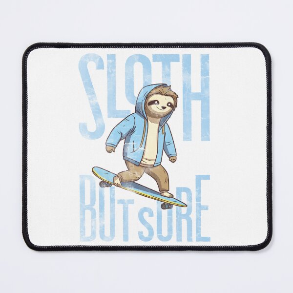 Item preview, Surfer Sloth surfing a Surfskate, skateboard. designed and sold by kongkorakrich.