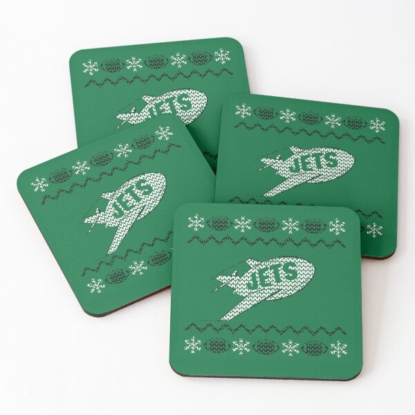 Item preview, New York Jets Retro Football Ugly Christmas Sweater designed and sold by Gang Green Gear.