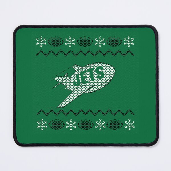 Item preview, New York Jets Retro Football Ugly Christmas Sweater designed and sold by Gang Green Gear.