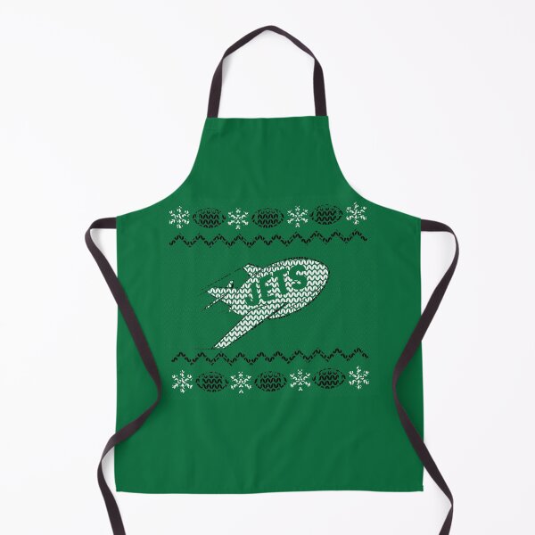 Item preview, New York Jets Retro Football Ugly Christmas Sweater designed and sold by Gang Green Gear.