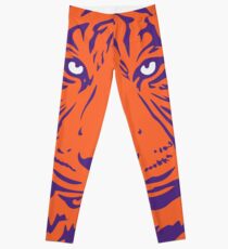Clemson Tiger Face 2 Leggings