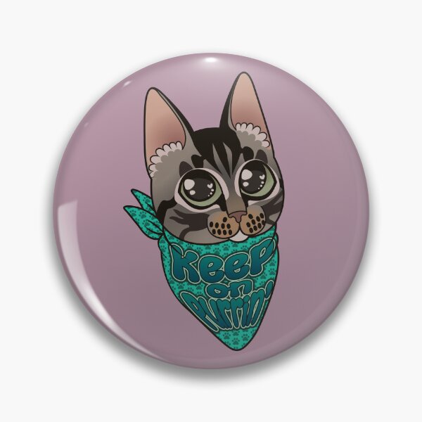 Item preview, Keep on Purrin' Ricky designed and sold by RickyWobbles.