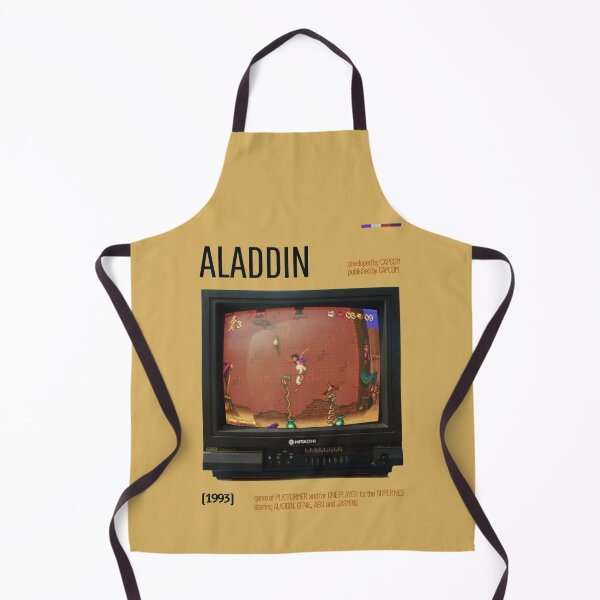 Item preview, Aladdin Retro Poster Game designed and sold by dashart-co.
