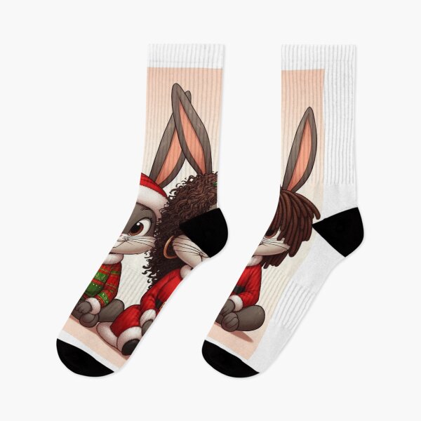 Item preview, Bunny Triplets Christmas designed and sold by QueenOfDesigns.