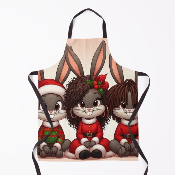Item preview, Bunny Triplets Christmas designed and sold by QueenOfDesigns.