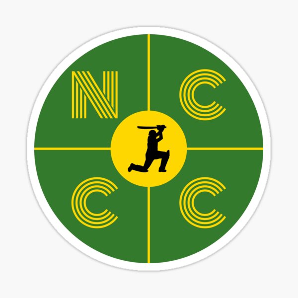 Vista previa del artículo con la obra «Obra minimalista del NCCC del club de críquet del condado de Nottinghamshire», diseñado y vendido por kakarikihill.