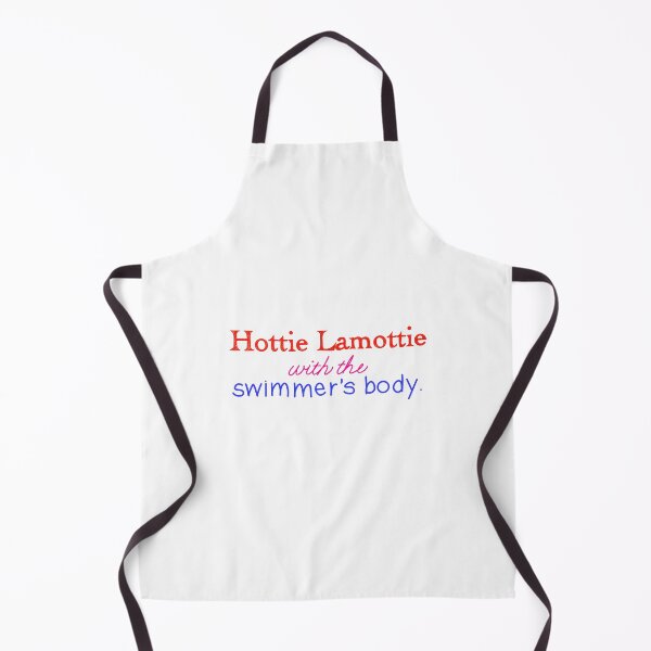Item preview, Hottie Lamottie with the Swimmer’s Bodyguard designed and sold by angrystickergal.