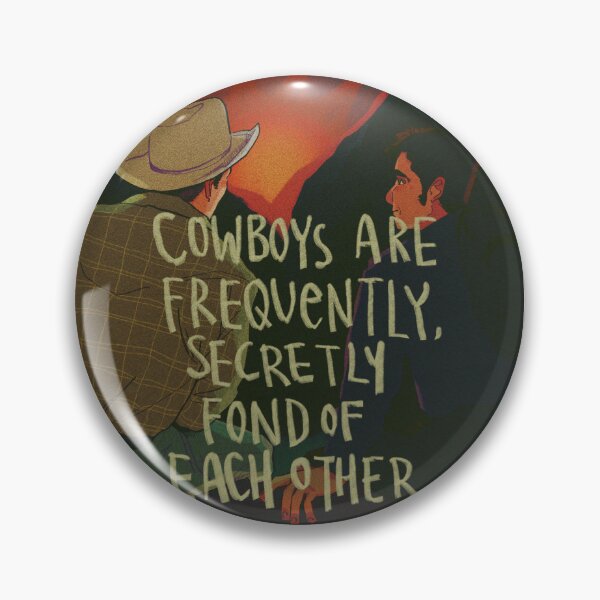 Item preview, cowboys are frequently secretly fond of each other designed and sold by sg-sketchbook.