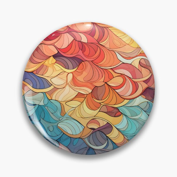 Item preview, Colorful tessellation abstract art  designed and sold by dcrc.