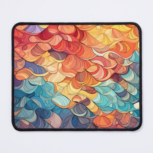 Item preview, Colorful tessellation abstract art  designed and sold by dcrc.
