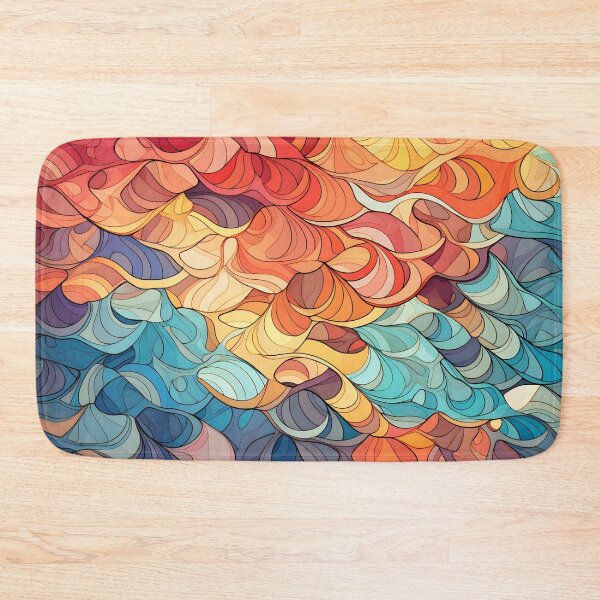 Item preview, Colorful tessellation abstract art  designed and sold by dcrc.