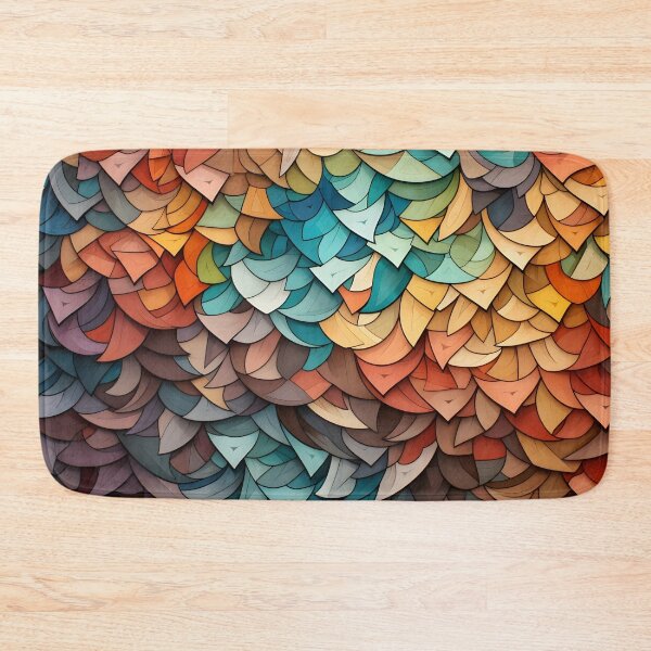 Item preview, Colorful tessellation abstract art  designed and sold by dcrc.
