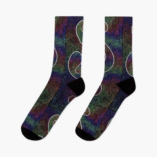 Item preview, Rainbow Zentangle Long designed and sold by bottlecapcello.