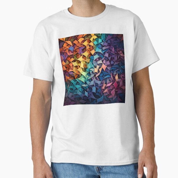 Item preview, Colorful tessellation abstract art  designed and sold by dcrc.