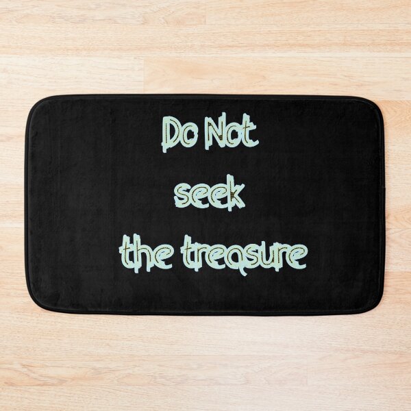 Item preview, Do Not seek the treasure, brother where thou art, letters  designed and sold by CraktmanShop.