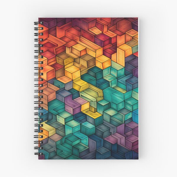 Item preview, Colorful tessellation abstract art  designed and sold by dcrc.