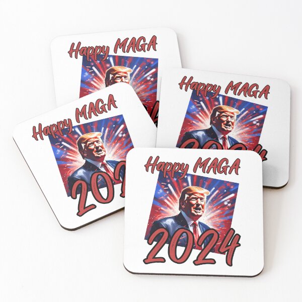 Item preview, Happy MAGA 2024 designed and sold by Hiremeamerica.