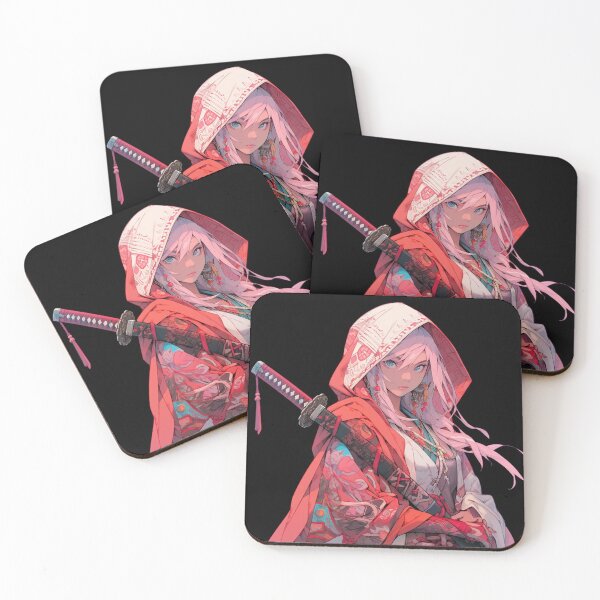 Item preview, Anime Women Samurai designed and sold by INSPIREforJ.
