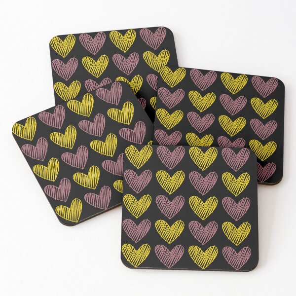 Item preview, Gold and rose hearts  designed and sold by Amal20.