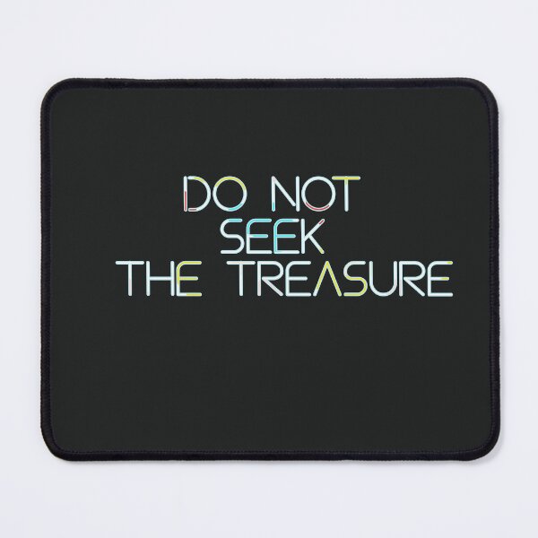 Item preview, Do Not seek the treasure, brother where thou art, letters designed and sold by CraktmanShop.