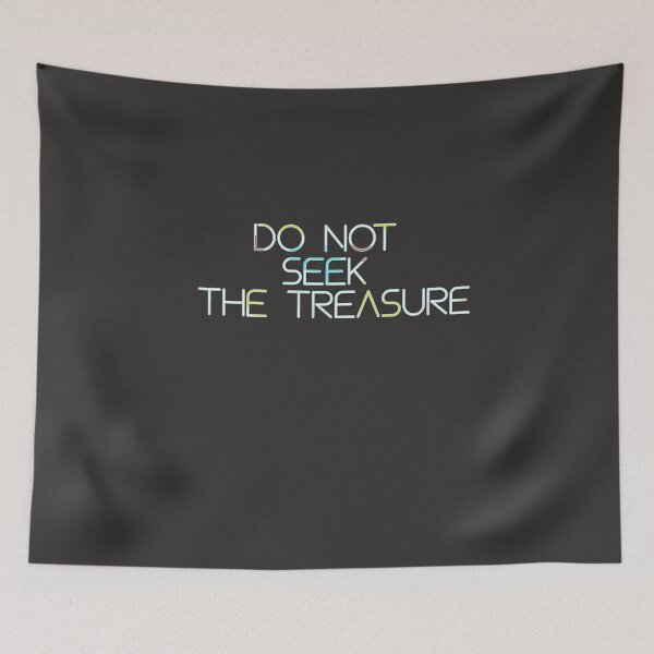 Item preview, Do Not seek the treasure, brother where thou art, letters  designed and sold by CraktmanShop.