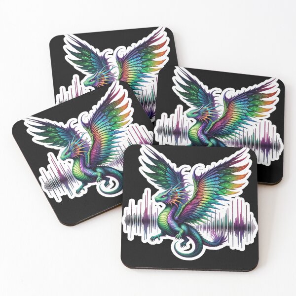 Item preview, A Magic Sound Dragon Unleashing Audio Waves designed and sold by kylmllr101684.
