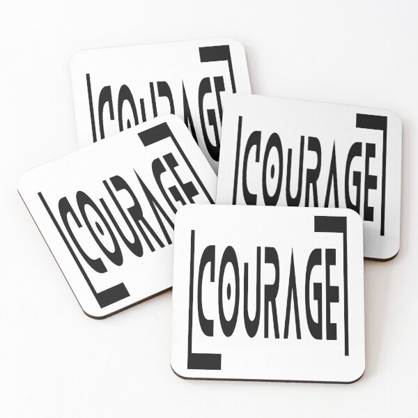 Item preview, Courage designed and sold by linestoreflect.