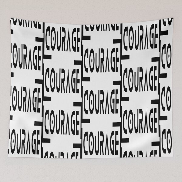 Item preview, Courage designed and sold by linestoreflect.