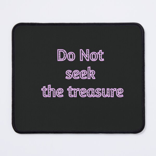 Item preview, Do Not seek the treasure, brother where thou art, letters designed and sold by CraktmanShop.