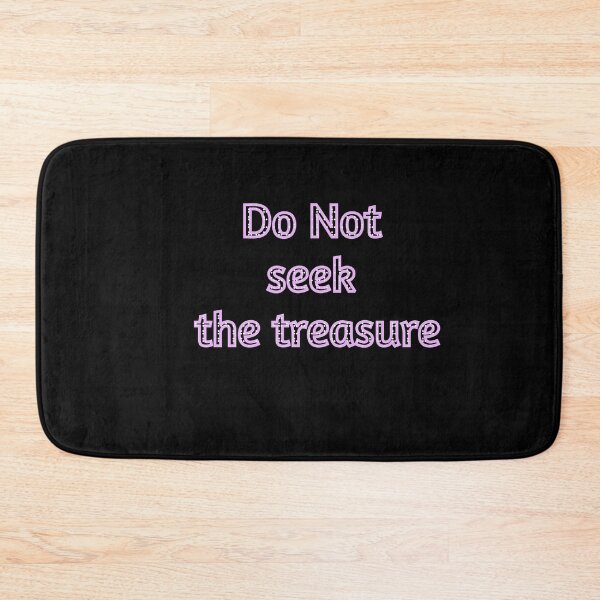 Item preview, Do Not seek the treasure, brother where thou art, letters  designed and sold by CraktmanShop.