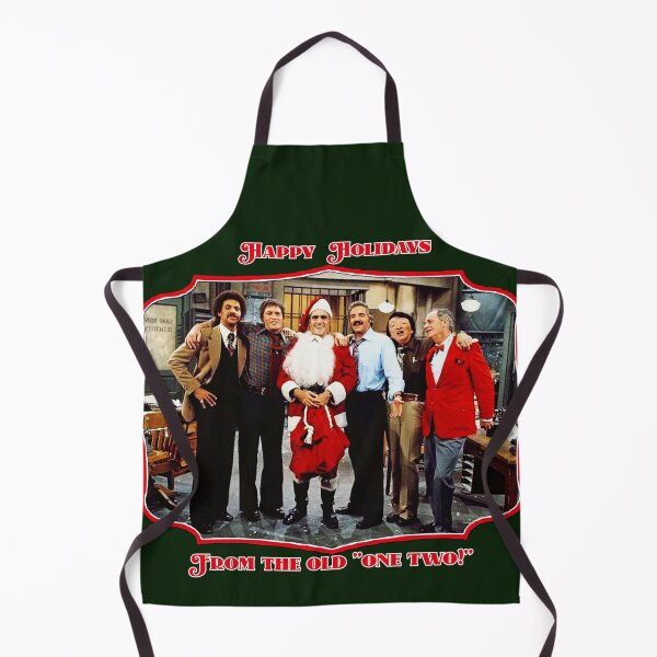 Item preview, Happy Holidays from the ol' One Two Barney Miller Retro Christmas Tribute designed and sold by 90snerd.