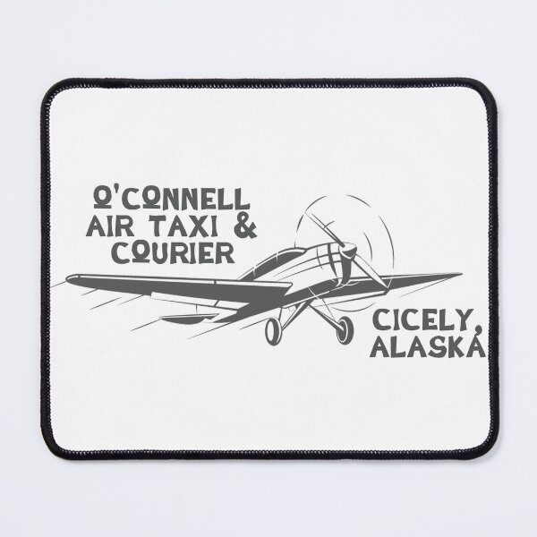 Item preview, O'Connell Air Taxi Courier Northern Exposure designed and sold by SonnyBoyDesigns.