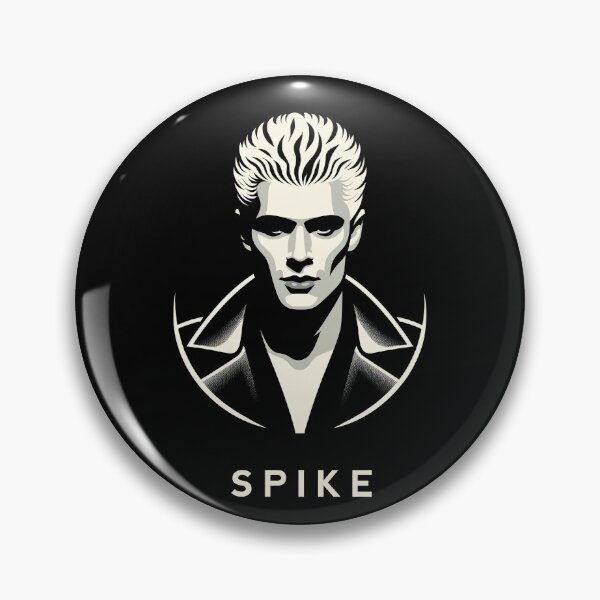 Item preview, Rebel Vampire: Retro-Inspired Spike Title designed and sold by Retro Travel Design.