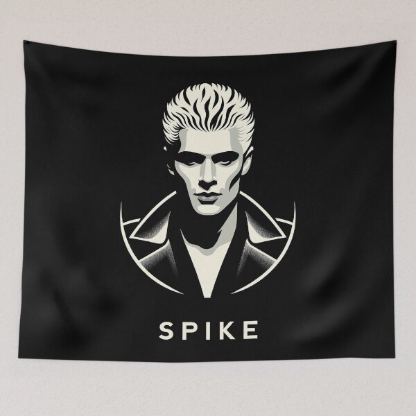 Item preview, Rebel Vampire: Retro-Inspired Spike Title designed and sold by Retro Travel Design.