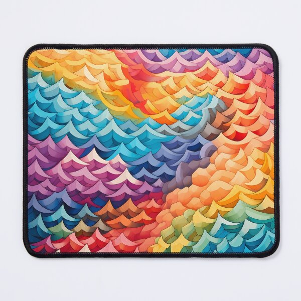 Item preview, Colorful tessellation abstract art  designed and sold by dcrc.
