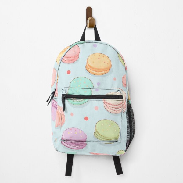 Item preview, Painting cute colorful macaron in seamless pattern. designed and sold by Whiteblueshop.