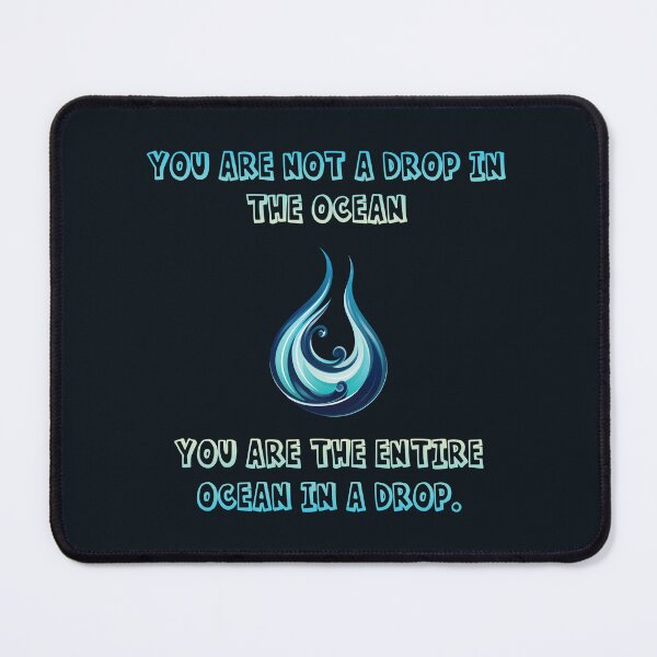 Item preview, Drop in the entire ocean - decorative poetry text designed and sold by ArtstyleAlchemy.