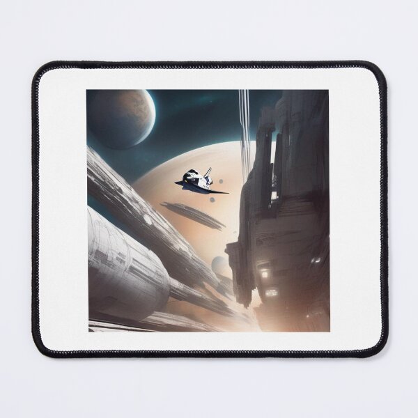 Item preview, Space shuttle going to the space station designed and sold by BaZaar from TakE a LooK.