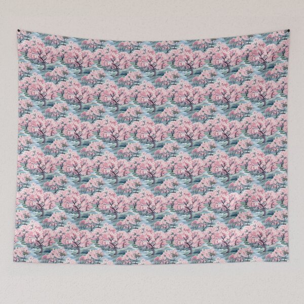 Item preview, cherry blossom trees #2 designed and sold by darkartsflowers.