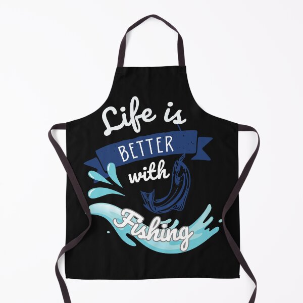 Item preview, Life is better with Fishing - Funny Fishing quotes designed and sold by The2TowPax.