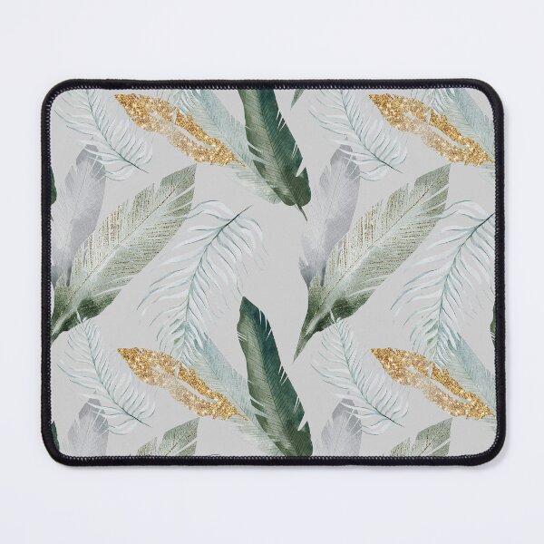 Item preview, Tropical plants in green, white and gold colors - series 2 designed and sold by VandArts.