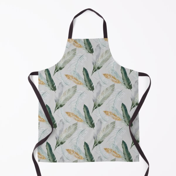 Item preview, Tropical plants in green, white and gold colors - series 2 designed and sold by VandArts.